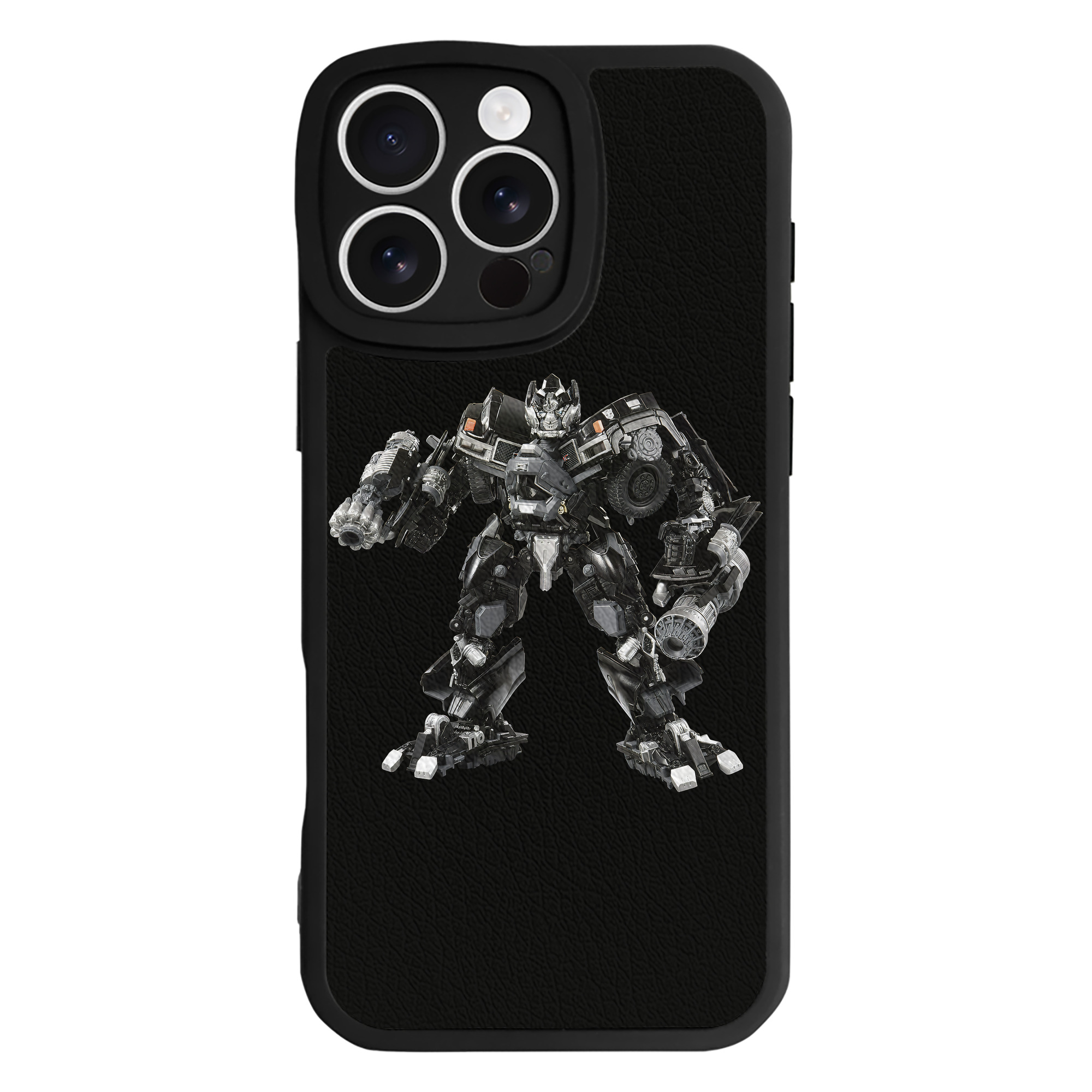 （画像用） Transformers トランスフォーマー 【iPhone 16シリーズ対応】シリコンスマホケース（レザー調） 材質：シリコン